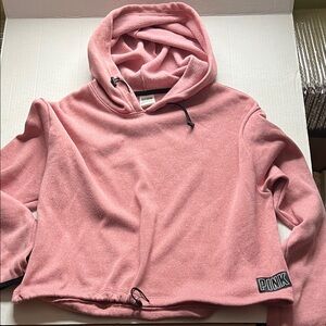 PINK Victoria's Secret Dusty Rose Hoodie Sweater